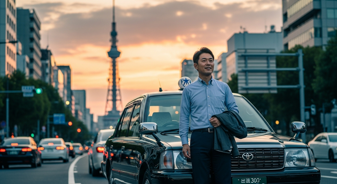 未経験からタクシードライバー転職を決意した40代男性のリアル体験談