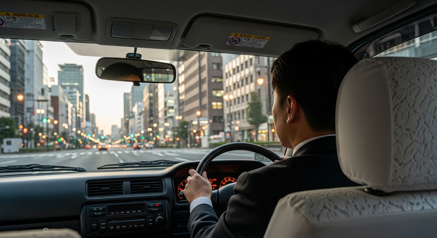 40代からの転職でも遅くない！タクシードライバーで叶える安定と自由