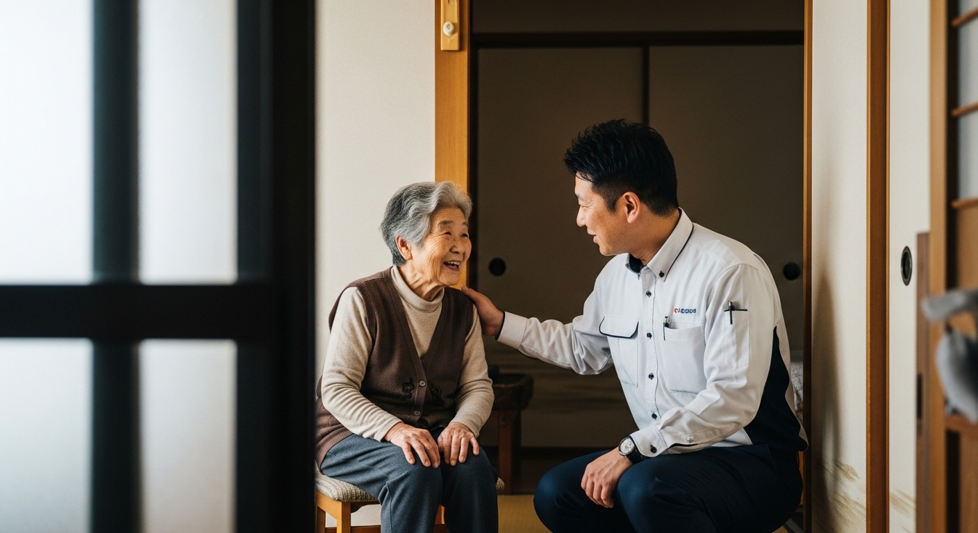 「かけつけ」は、誰かの不安に応える仕事