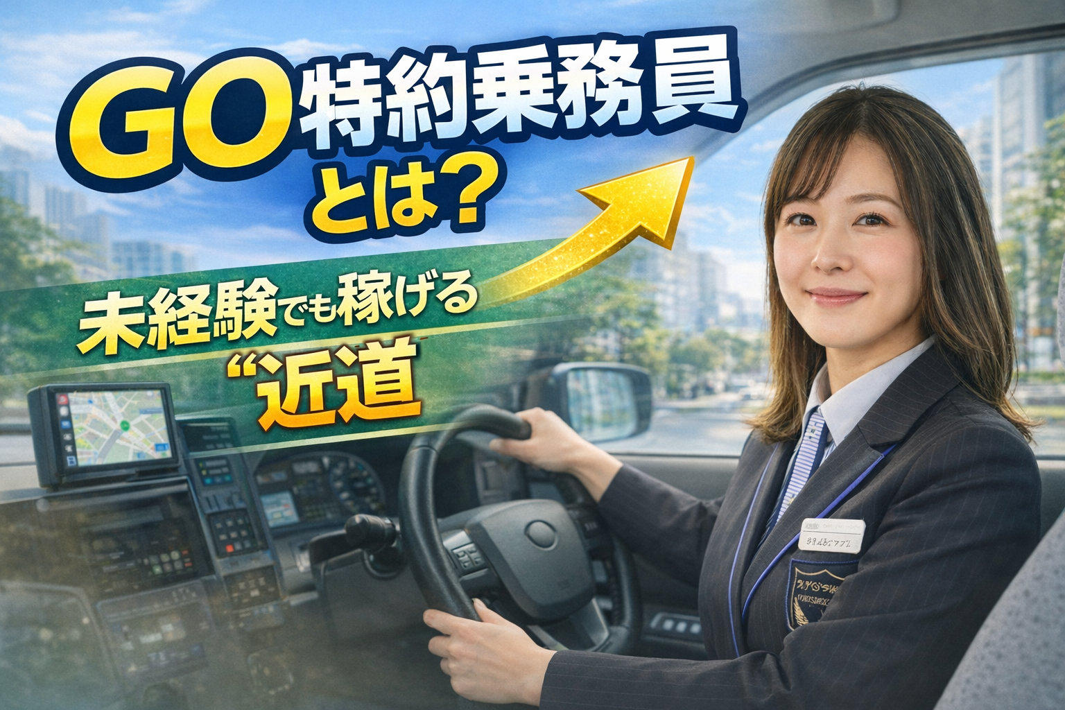 GO特約乗務員とは？未経験でも稼げる近道｜タクシーアプリの新しい働き方