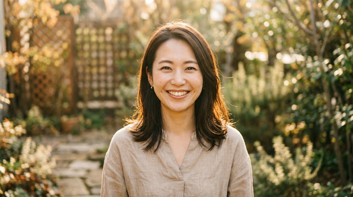 前向きに働く女性のイメージ